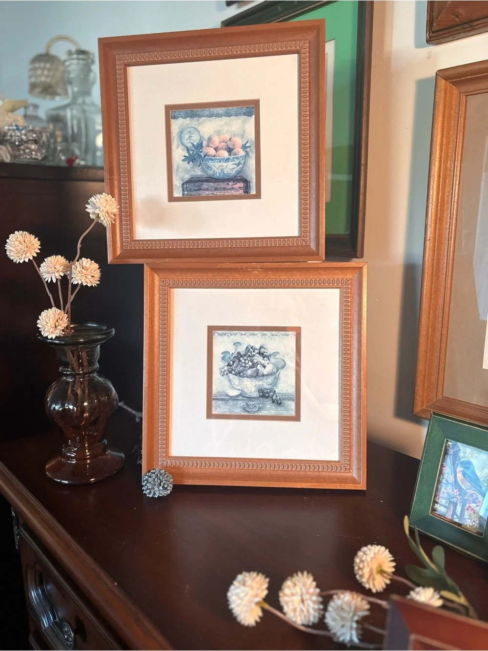 Set of 2 Charlene Olson Framed Art Prints - 